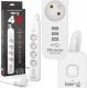 Listwa zasilająca Kerg Urządz. zas.-zabezpiecz.KERG 3USB-1,5m-16A-H05VV-F 1