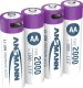 Ansmann ANSMANN 1312-0036 Li-Ion rechargeable batteries Mignon AA type 2000 (min. 1800 mAh) 4-pack box 11