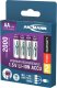 Ansmann ANSMANN 1312-0036 Li-Ion rechargeable batteries Mignon AA type 2000 (min. 1800 mAh) 4-pack box 14