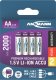 Ansmann ANSMANN 1312-0036 Li-Ion rechargeable batteries Mignon AA type 2000 (min. 1800 mAh) 4-pack box 15