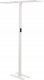 Lampa podłogowa Beliani Lampa podłogowa LED metalowa biała SCULPTOR 1
