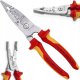 Knipex KNIPEX SZCZYPCE WIELOFUNKCYJNE DLA ELEKTRYKÓW DO KABLI METRYCZNYCH 1000V 1
