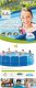 Intex Intex Metal Frame Pool Set with Filter Pump, Safety Ladder, Ground Cloth, Cover Blue, Age 6+, 457x122 cm one size 1