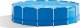 Intex Intex Metal Frame Pool Set with Filter Pump, Safety Ladder, Ground Cloth, Cover Blue, Age 6+, 457x122 cm one size 3