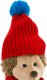 Orange Toys Przytulanka Jeżyk w czerwonej czapce - 18cm 3