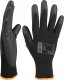 OX-ON handske Black Flex - Finger Coated, str. 9 1
