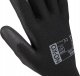 OX-ON handske Black Flex - Finger Coated, str. 9 6