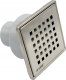 Alkotest 11318 KRATKA ŚCIEKOWA AXUS PION FI 50, 360ST., BLOKADA ODOROWA, RUSZT NIERDZEW. MAT 100X100MM, BLISTER Z ZAWIESZKĄ // S.KRAT-A.10X10-PIO-50/NI/MAT 25