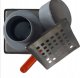 Alkotest 11318 KRATKA ŚCIEKOWA AXUS PION FI 50, 360ST., BLOKADA ODOROWA, RUSZT NIERDZEW. MAT 100X100MM, BLISTER Z ZAWIESZKĄ // S.KRAT-A.10X10-PIO-50/NI/MAT 3