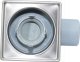 Alkotest 11318 KRATKA ŚCIEKOWA AXUS PION FI 50, 360ST., BLOKADA ODOROWA, RUSZT NIERDZEW. MAT 100X100MM, BLISTER Z ZAWIESZKĄ // S.KRAT-A.10X10-PIO-50/NI/MAT 40