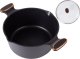 Garnek rondel głęboki z pokrywką indukcja gaz powłoka non stick 7l Garnek rondel głęboki z pokrywką indukcja gaz powłoka non stick 7l 8