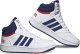 Adidas Buty dla dzieci adidas Hoops Mid biało-niebieskie GZ9647 37 1/3 1