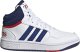 Adidas Buty dla dzieci adidas Hoops Mid biało-niebieskie GZ9647 37 1/3 1