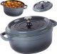 Garnek brytfanna do gotowania pieczenia non stick indukcja gaz pokrywa 4l Garnek brytfanna do gotowania pieczenia non stick indukcja gaz pokrywa 4l 1
