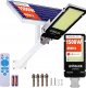 MOCNA DUŻA LAMPA SOLARNA ULICZNA OGRODOWA PILOT SUPER PREMIUM AKUMULATOR LG 1