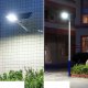 MOCNA DUŻA LAMPA SOLARNA ULICZNA OGRODOWA PILOT SUPER PREMIUM AKUMULATOR LG 4