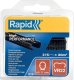 Rapid Coupling staples VR22 215 pcs., zinc, black. 8