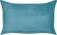 Beliani 2 sztruksowe poduszki dekoracyjne 47 x 27 cm lazurowe ZINNIA 5