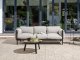 Beliani Sofa ogrodowa 3-osobowa jasnoszara ESPERIA 8