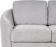 Beliani Sofa 2-osobowa szara TROSA 13