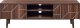 Beliani Szafka RTV ciemne drewno FRANKLIN 3
