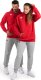 Arena Bluza sportowa z kapturem ocieplana Team Hooded Unisex Sweat Red r.XL 2