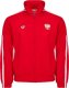 Arena Bluza rozpinana sportowa kadrowa Arena Unisex Prival Full Zip Red R.L 1