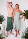Yeye Ręcznik hammam STONE WASH 100% naturalna bawełna YEYE Oliwkowy 14