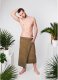 Yeye Ręcznik hammam STONE WASH 100% naturalna bawełna YEYE Oliwkowy 7