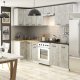 Fabryka Mebli Akord Szafka kuchenna wisząca OLIWIA 40x72 cm 1 drzwi 2 półki - biała-beton 6