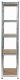 Fancy Garden Regał metalowy magazynowy warsztatowy do garażu piwnicy 90x40x180 cm - srebrny 8