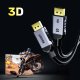 Kabel Unitek DisplayPort - DisplayPort 5m czarny (C1628GY01-5M) 6