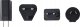Mophie UAG 3in1 Travel Charger - bezprzewodowa ładowarka podróżna do trzech urządzeń 15W, kompatybilna z MagSafe, kabel, wtyczki i organizer w zestawie (black/gray) 7