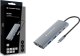 HUB USB Conceptronic CONCEPTRONIC 10-in-1 Dock USB-C-> HDMI,2xUSB-C,3xUSB-A,SD sw 3