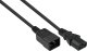 Kabel zasilający Alcasa kabelmeister Kaltgeräteverlängerung C20 an C13 schw. 0,5m 1