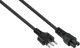 Kabel zasilający Alcasa kabelmeister Netzkabel Italien Typ I an C5 schwarz 1,8m 1