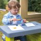 Smoby Smoby playhouse accessories picnic table, garden play equipment (light green/grey) 3