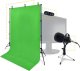 Kamera internetowa HP STEELPLAY Pro HD Streamers 4 in 1 Pack Microphone + Webcam + Greenscreen + Tripods 1