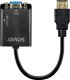Adapter AV Savio Kabel adapter HDMI-VGA Savio AK-76 1