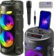Głośnik Defender Głośnik Defender CRASHBOOM Bluetooth 16W MP3/FM/SD/USB/AUX/TWS/LED/MIC/LCD KARAOKE czarny + mikrofon + pilot 1