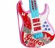 LeanToys Gitara Elektryczna Mikrofon Struny Zabawka Róż 1