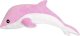 LeanToys Maskotka Pluszowy Delfin Różowy 70 cm 1
