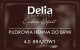 Alkotest DELIA_Pudrowa henna do brwi 3.1 Czarny Brąz 4g 2