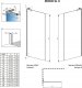 Radaway RADAWAY MODO SL II 90 WALK-IN PRAW SZCZ NIKI/PRZEJ 7