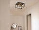 Lampa sufitowa Reality Cage 638704-02 plafon oprawa sufitowa 4x40W E27 czarny/złoty 3