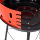 Brunbeste Grill Węglowy Turystyczny Ogrodowy Mobilny 35x35cm 3
