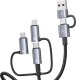 Kabel USB Usams USB-C - USB-C 1.2 m Szary 5