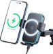 Ładowarka Usams USAMS Uchwyt samochodowy z ładowarką bezprzewodową czarny/black (CD229) 15W 3