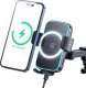Ładowarka Usams USAMS Uchwyt samochodowy z ładowarką bezprzewodową czarny/black (CD229) 15W 6