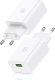Ładowarka Usams USAMS Ład. siec. 18W + kabel Micro/USB-A 1m Fast Charging biały/white series SC SCXLTZ01 2